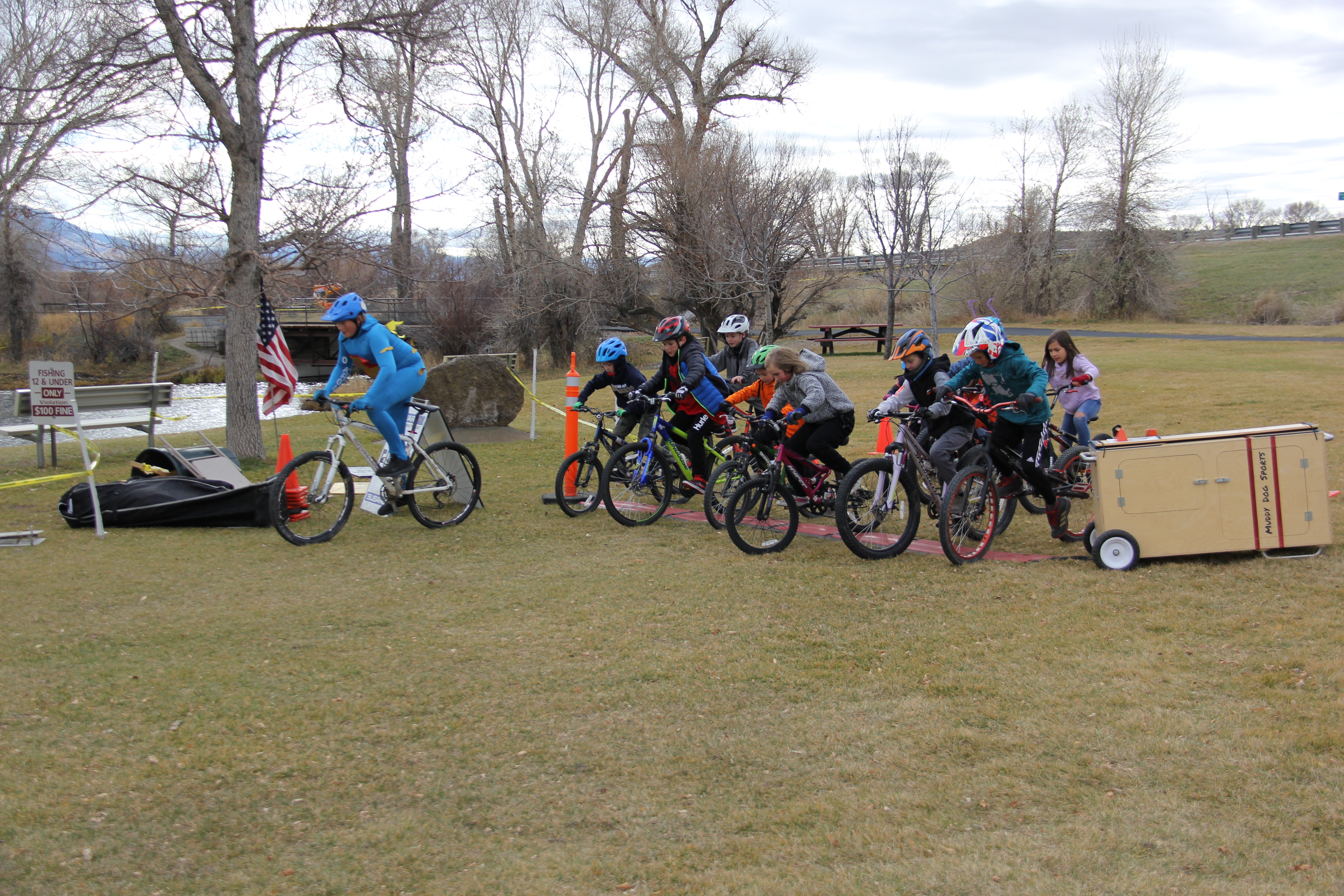 Check out these awesome kids - they can race!